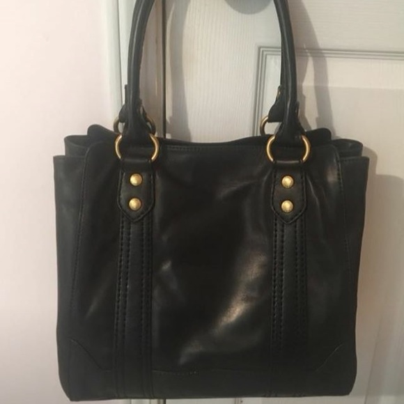 frye melissa tote black